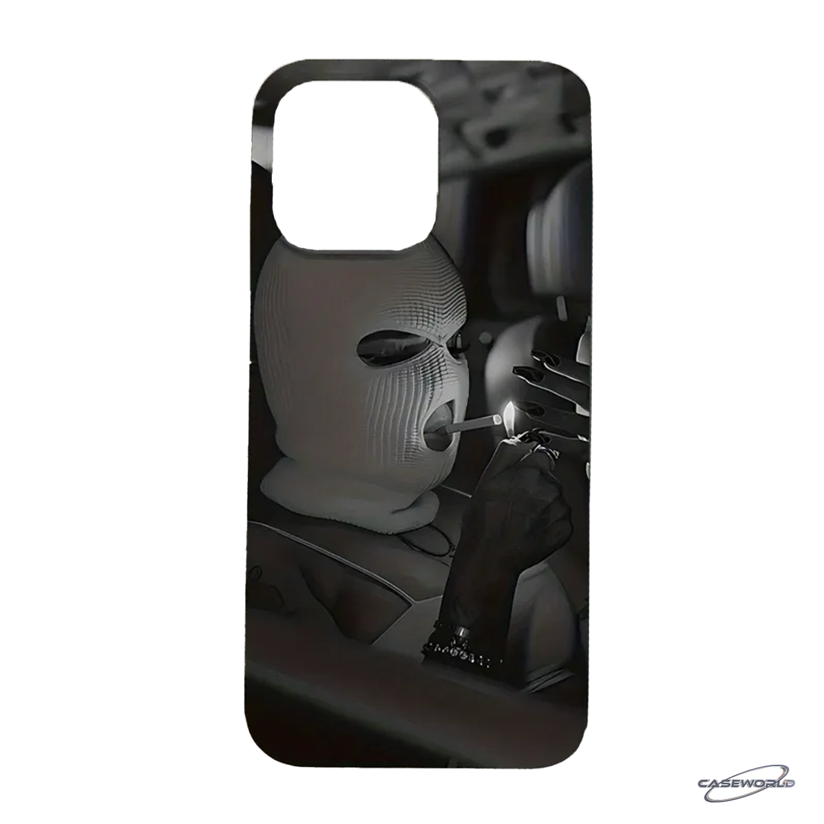 White Mask Smoke Case